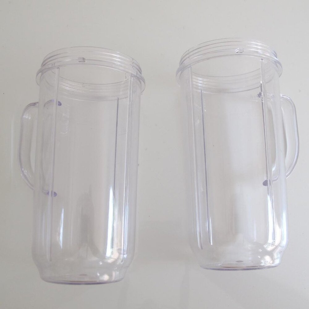 Magic Bullet original set of 2 18onz TALL cups For juices, smoothies, shakes